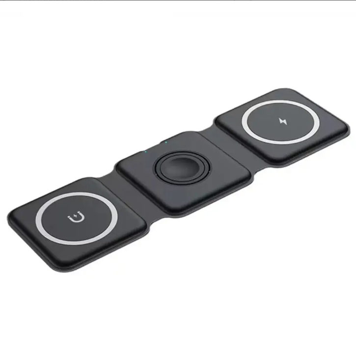 Foldable 3-in-1 Wireless Charger 15W