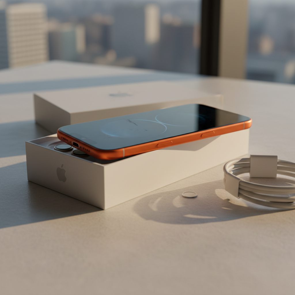 iPhone 17 Pro Max Orange – Lifestyle